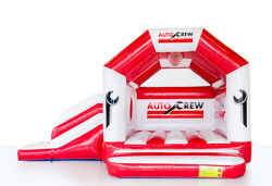 Auto Crew - Multifun Hüpfburg mit Rutsche 